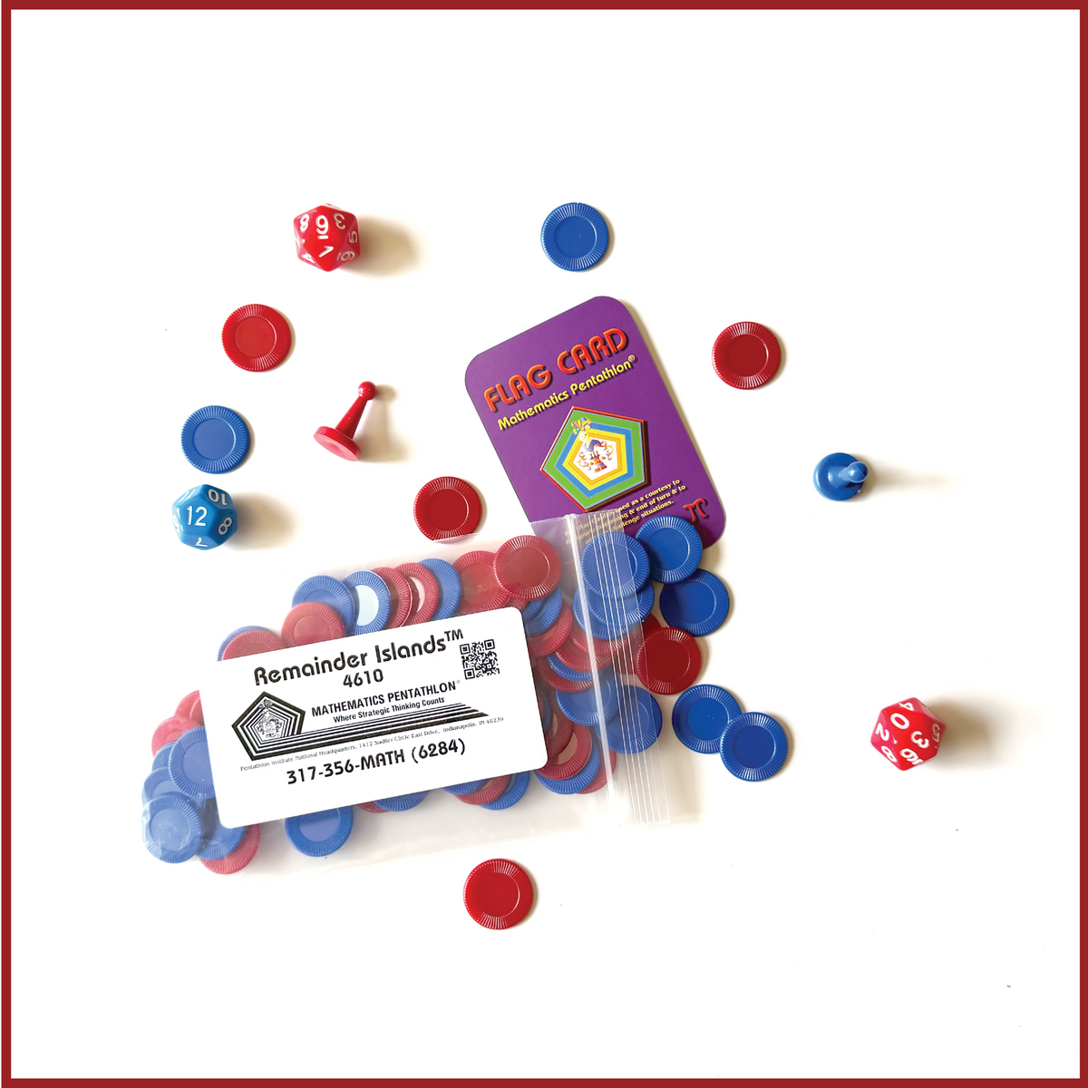 Remainder Islands - Game Pieces ONLY