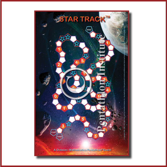 Star Track Game Board ONLY
