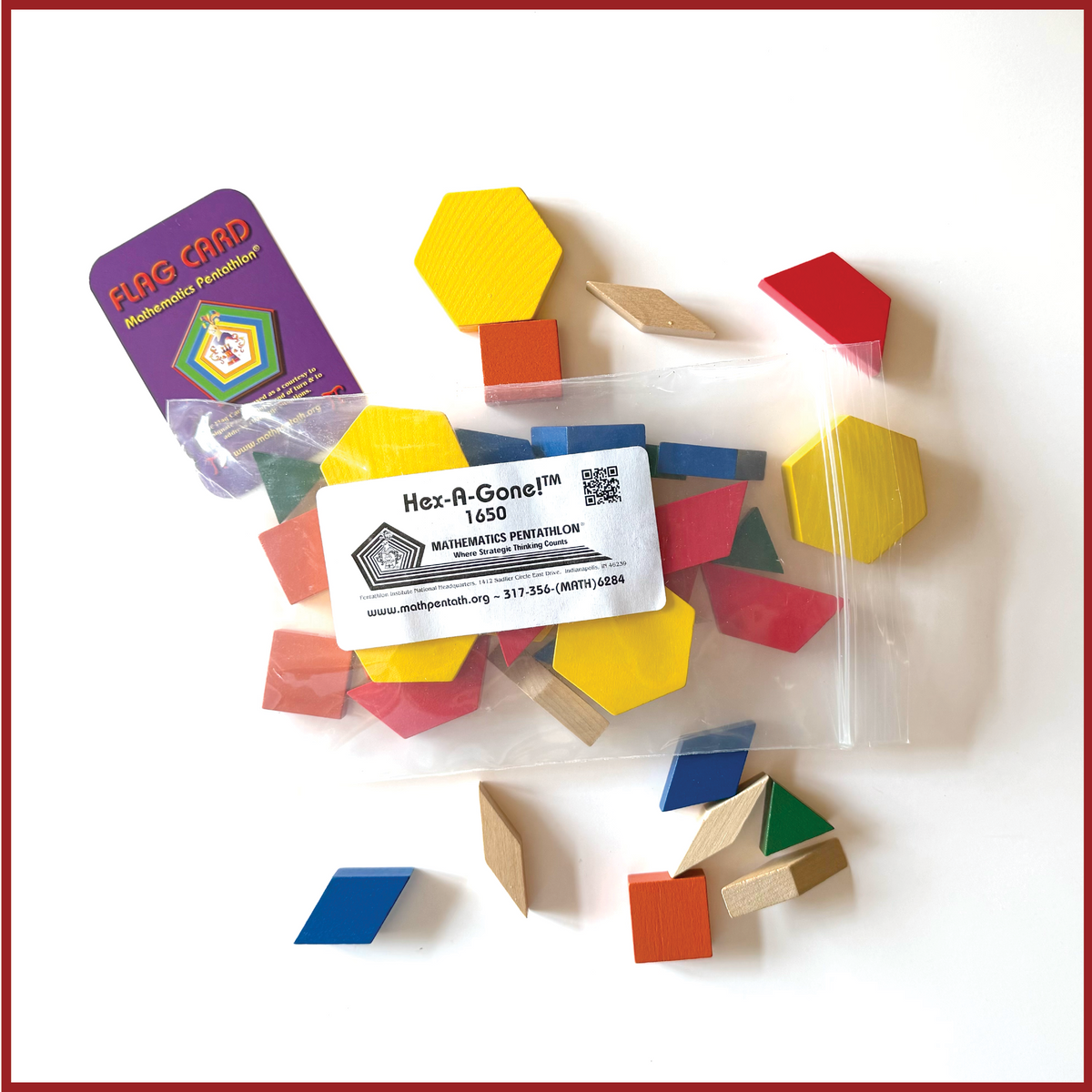 Hex-A-Gone! - Game Pieces ONLY