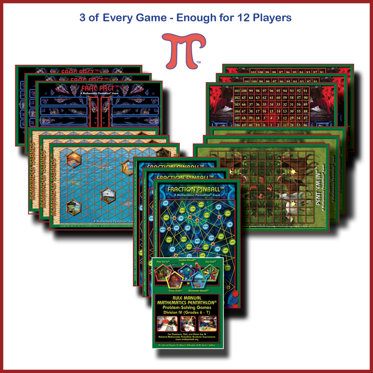 Small Club Game Set (Grades 6-7)