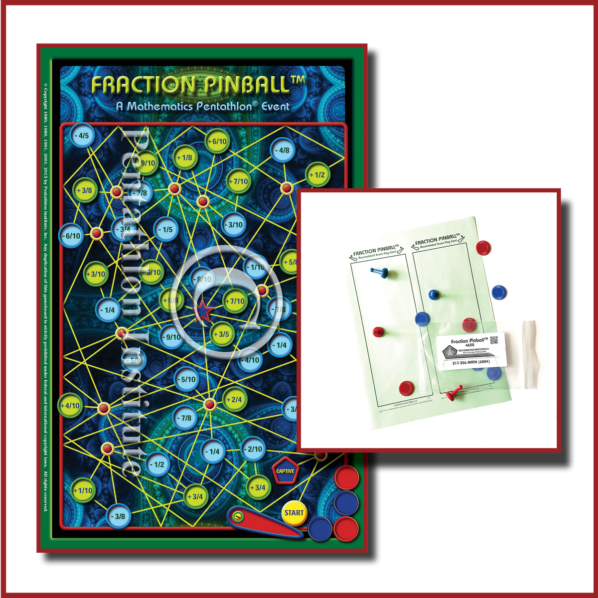 Fraction Pinball - Complete Game