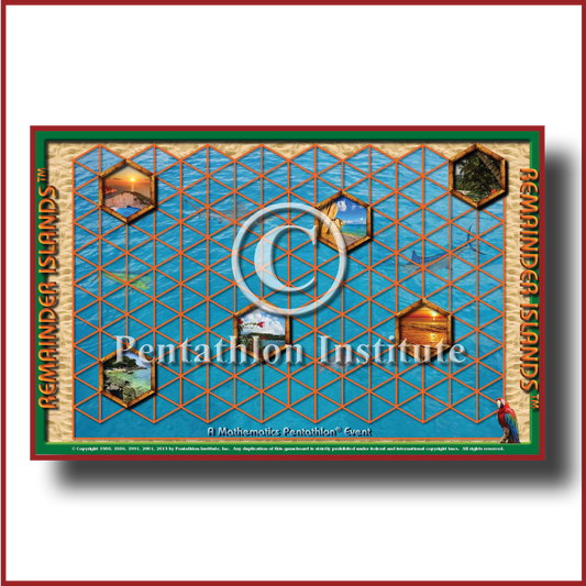 Remainder Islands - Gameboard ONLY (no pieces included)