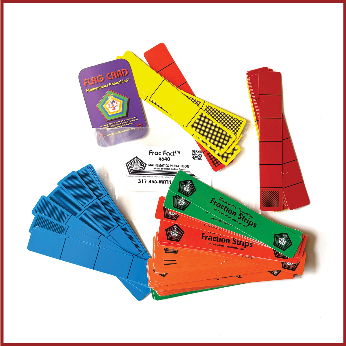Frac Fact - Game Pieces ONLY