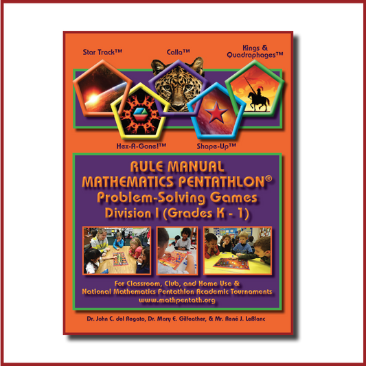 Rule Manual Division I (Grades K-1)