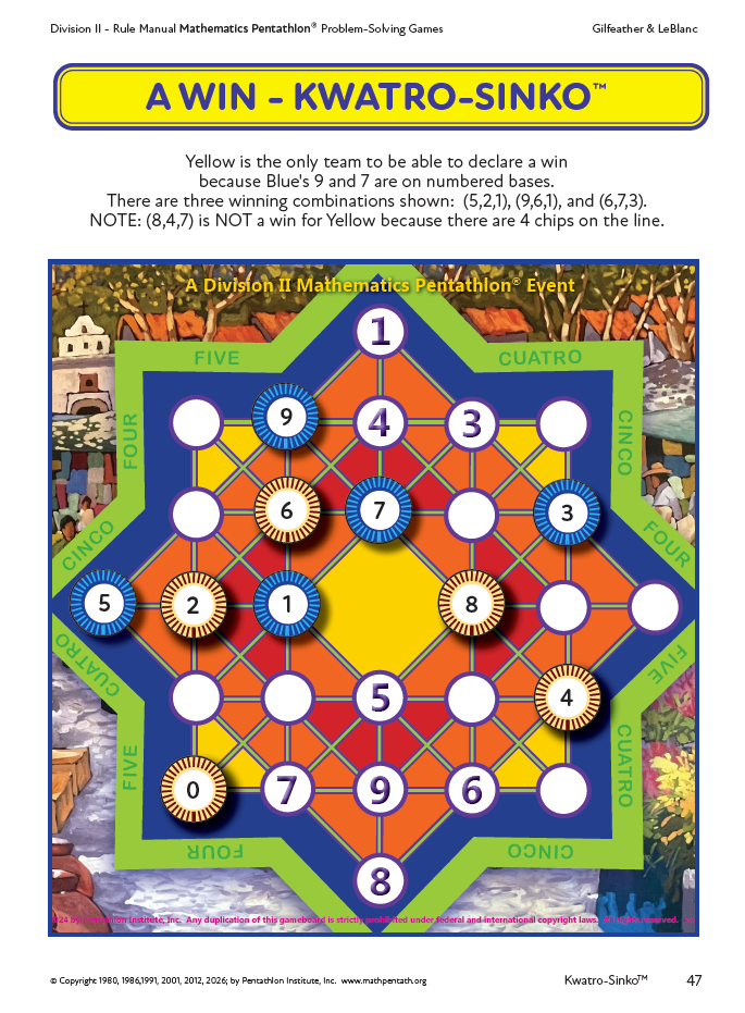 Rule Manual Division II (Grades 2-3)